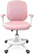 Кресло вращающееся детское с подставкой для ног PERFECT KIDS PANDA PINK Perfect Home Розовый - изображение 1
