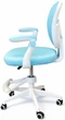 Крісло дитяче, що обертається з підставкою для ніг PERFECT KIDS BLUE Perfect Home Блакитний - зображення 4