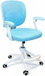 Крісло дитяче, що обертається з підставкою для ніг PERFECT KIDS BLUE Perfect Home Блакитний - зображення 9