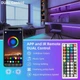 Світлодіодна стрічка KSIPZE ST51_K2430 30М RGB (синхронізація музики, зміна кольору, інтелектуальне керуванням) - зображення 5