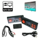 Приставка на 620 игр от USB 5.5х3х1 см Extreme Mini Game Box с 2 беспроводными джойстиками от 2 батареек AAA черная - изображение 4