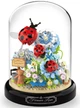 Интерьерный конструктор Sunshine in flowers Серия Flower Beetles Солнышки на цветах под куполом 596 деталей - изображение 2