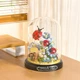 Интерьерный конструктор Sunshine in flowers Серия Flower Beetles Солнышки на цветах под куполом 596 деталей - изображение 5