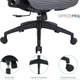 Кресло офисное Officepro Balance OC620-B-DG-DG, Черный - 700602 - изображение 7