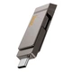 USB Flash Hoco UD15 Clever, 128 Гб., Серый - 423450 - изображение 2