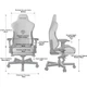 Кресло для геймеров Anda Seat T-Pro 2, Черный - 556648 - изображение 13