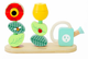 Розвиваючий ігровий набір Classic World Wooden Flower Garden 11 ел 20101 (6927049021015) - зображення 2