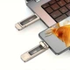 USB Flash Usams US-ZB275, 256 Гб., Серебряный - 429548 - изображение 6