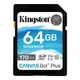 Карта пам'яті Kingston Canvas Go Plus SDXC UHS-I U3, 64 Гб. - 371877 - зображення 1