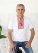 Футболка вишиванка 2XL біла (ЧФ-13) - зображення 1