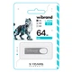 USB Flash Wibrand Irbis, 64 Гб., Срібний - 543143 - зображення 2