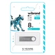 USB Flash Wibrand Puma, 8 Гб., Серебряный - 443647 - изображение 2