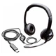 Навушники Logitech H390, З мікрофоном, Чорний - 368817 - зображення 4