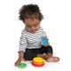Іграшка-пірамідка Baby Einstein "Stack & Teethe" (12356) - зображення 4