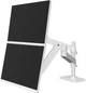 Настільне кріплення для монітора Ergotron LX Pro Dual Stacking Arm 24" White (45-690-290) - зображення 1