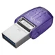 USB Flash Kingston DataTraveler microDuo 3C, 64 Гб., Фиолетовый - 379512 - изображение 1