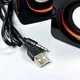 Колонки для компьютера Jedel CK4 Mini, Черный - 597934 - изображение 4