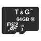 Карта памяти T&G MicroSDXC UHS-1, 64 Гб., Черный - 361458 - изображение 2