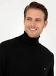 Гольф-водолазка мужская Pierre Cardin G021SZ0TK-000-2028197(Siyah) 2XL Черный (8683857743263) - изображение 4