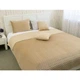 Двустороннее декоративное покрывало Велюр “Velour” Beige, Бежевий, 150x220 см, Полуторный - изображение 1