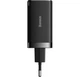 Зарядний пристрій Блок живлення Baseus GaN 5 Pro 65W швидка зарядка + Кабель Type-C to Type-C 100W 1m (Black) - зображення 3