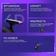 Ергономічне крісло для геймерів та роботи Proove Gaming Hunter black - зображення 8