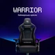 Ігрове ортопедичне крісло для геймерів та тривалої роботи Proove Gaming Warrior black - зображення 7