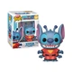 Набор фигурок Funko POP! Bitty Стич в красном крейсере (85522) - изображение 1