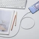 Кабель Baseus Dynamic Series Fast Charging Data Cable Type-C to Type-C 100W 20V 5A 1м (CALD000202) White - зображення 5