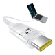 Кабель Baseus Gem Series Fast Charging Data Cable Type-C to Type-C 100W 20V 5A 1м (P10373000211-00) White - зображення 6