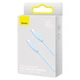 Кабель Baseus Jelly Liquid Silica Gel Fast Charging Data Cable Type-C to Type-C 100W 20V 5A 1.2м (CAGD030003) Blue - зображення 7