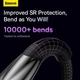Кабель Baseus Glimmer Series Fast Charging Data Cable Type-C to Type-C 100W 20V 5A 2м (CADH000801) Black - зображення 14