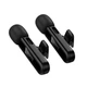 Мікрофон бездротовий петличний Hoco L20A Fair dual-mic wireless Type-C Lightning Чорний - зображення 5