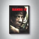 Набір постерів фільмів Рембо / Плакати Rambo / 4 шт А3 / Сталоне - зображення 9