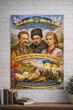 Патриотический плакат "Иван Франко. Тарас Шевченко. Леся Украинка" 110х75 см - изображение 2