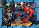 Пазл Ravensburger Spiderman набір 4 x 100 елементів 12001076 (4005555010760) - зображення 4
