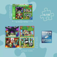 Zestaw puzzli Ravensburger Minecraft 4 x 100 elementów 12004290 (4005555042907) - obraz 6