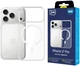 Etui 3MK EverClear MagCase do Apple iPhone 17 Pro Transparent (5903108664097) - obraz 2