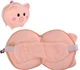 Подушка з маскою дорожня під шию "Piglet" 25*7см R35820 - зображення 2