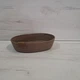 Кошик для хліба з бавовняного шнура бурбон - зображення 1