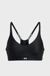 Спортивний топ жіночий Under Armour Ua Infinity Low 2.0Strap Bra S-D/DD Чорний 1384126-001 - зображення 3