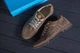 Мужские летние кроссовки Nubuck Beige - натуральная кожа с перфорацией 40 - изображение 4