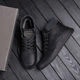 Зимние кожаные спортивные ботинки, кроссовки на меху Nubuck Black 41 (арт. 39113747) - изображение 1