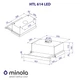 Вытяжка Minola HTL 614 WH LED - изображение 9