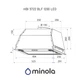 Витяжка Minola HBI 5722 BLF 1200 LED - зображення 9