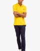 Мужская футболка-поло U.S. Polo Assn. Interlock — 100% Cotton — Yellow — Premium Quality L жёлтая - изображение 2