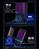 Игровой микрофон для стриминга настольный USB с шумоподавлением RGB подсветкой кардиоида для ПК ноутбука M16 JDT-0849641 - изображение 5