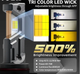 Светодиодная LED лампа Q8 HB3 (9005) 150W canbus с регулировкой цвета App 3000K/4300K/6500K - изображение 6