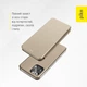 Чехол-книжка для смартфона Piko Elegance для Motorola Moto G15/G15 Power Gold (1283126631436) - изображение 4
