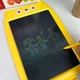 Дитячий планшет для малювання lcd Ведмідь, планшетка для мистецтва ведмедик дитячий 12 дюймів Жовтий ( 20399 ) - изображение 3
